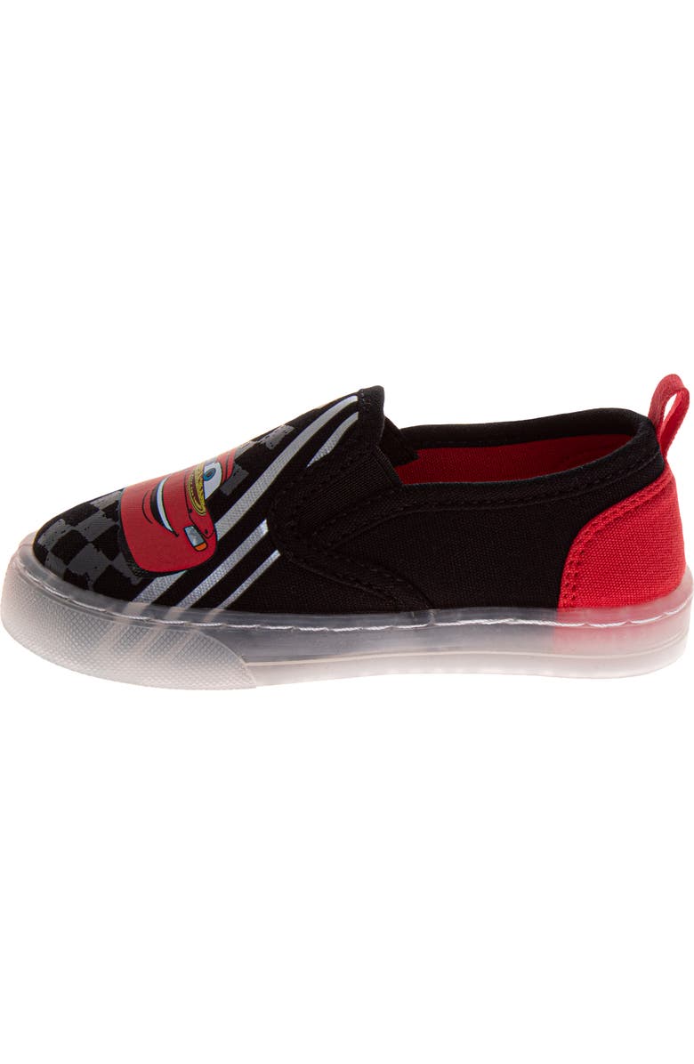 Disney Cars Canvas Sneakers, Alternate, color, Black Red