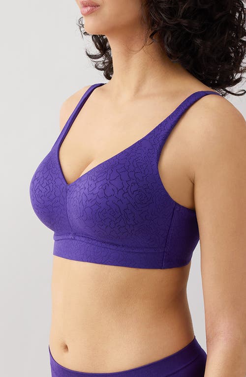 Wacoal Inside Job Side Support Wire Free Bra In Blue