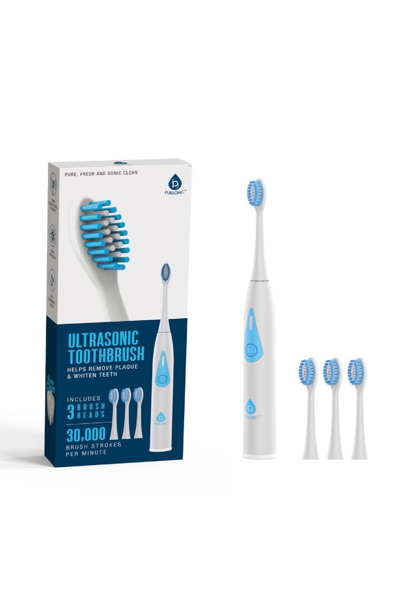 Triple-Head Electric Toothbrush, Main, color, Multicolor