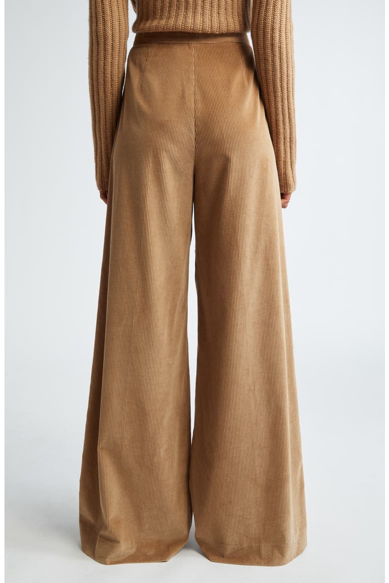 Gilly Corduroy Ultrawide Leg Pants, Alternate, color, CAMEL
