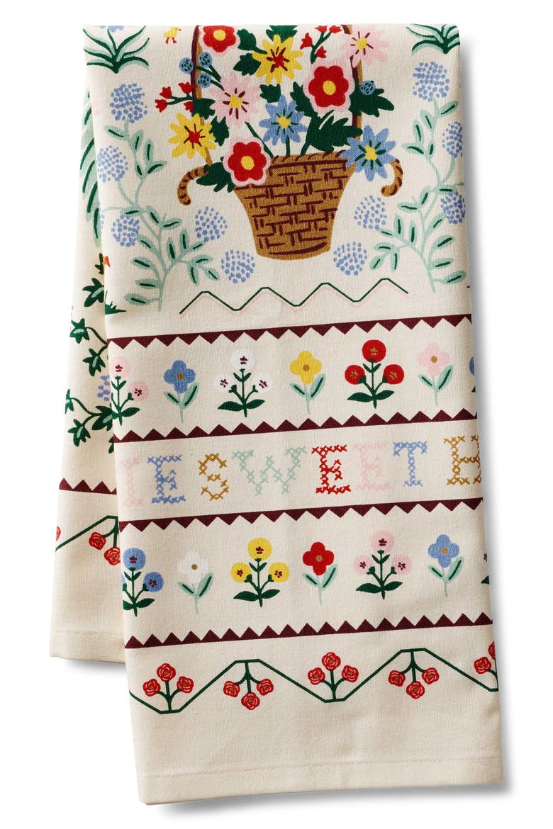 Home Sweet Home Tea Towel, Main, color, NO COLOR