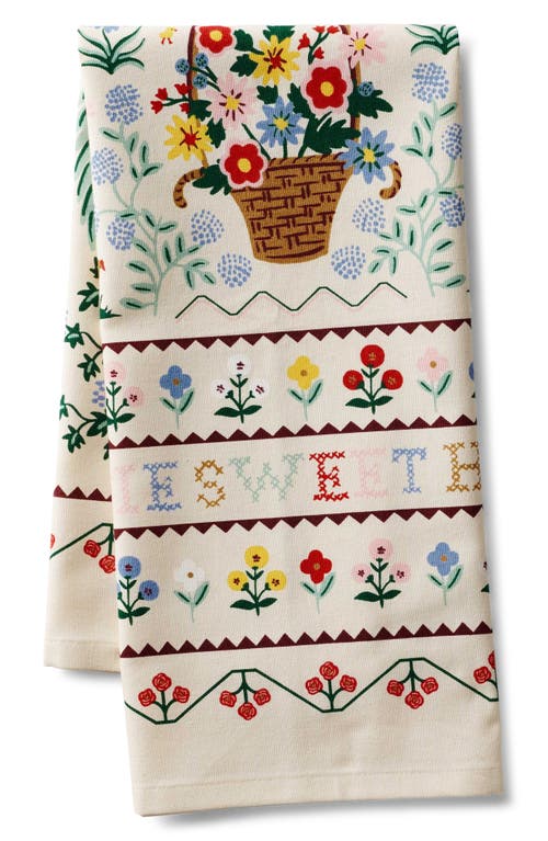 Rifle Paper Co . Home Sweet Home Tea Towel In No Color