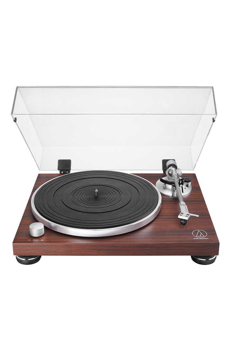 Audio-Technica AT-LPW50BT-RW Wireless Belt-Drive Turntable with Bluetooth, Main, color,