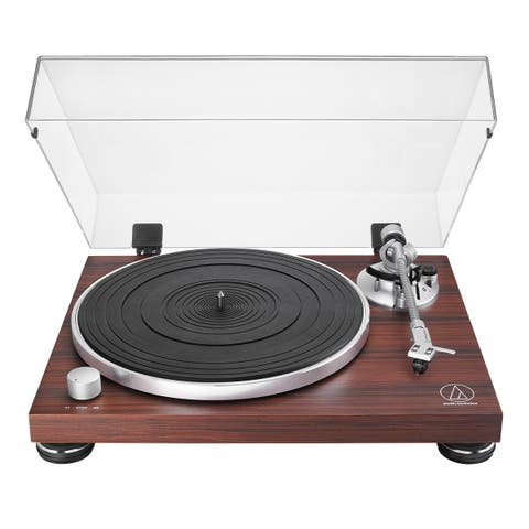 AT-LPW50BT-RW Wireless Belt-Drive Turntable with Bluetooth (Rosewood)