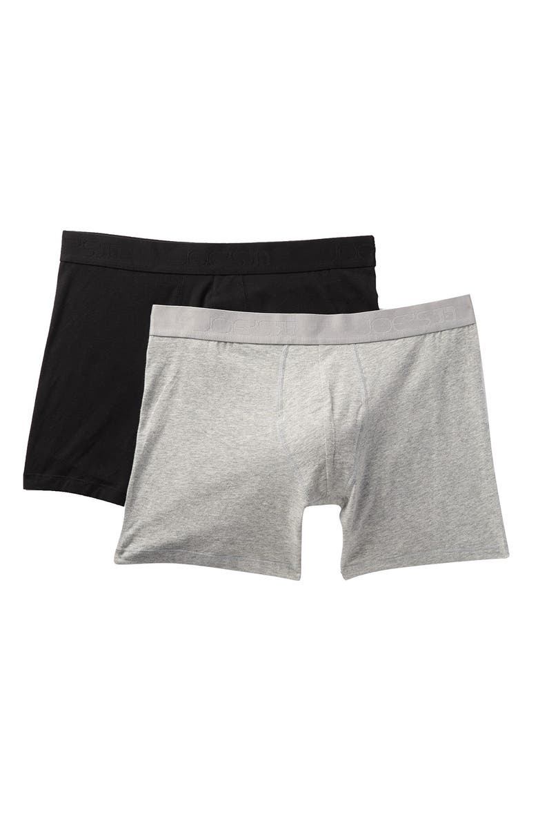 Joe's Cotton Blend Boxer Briefs - Pack of 2, Main, color, 