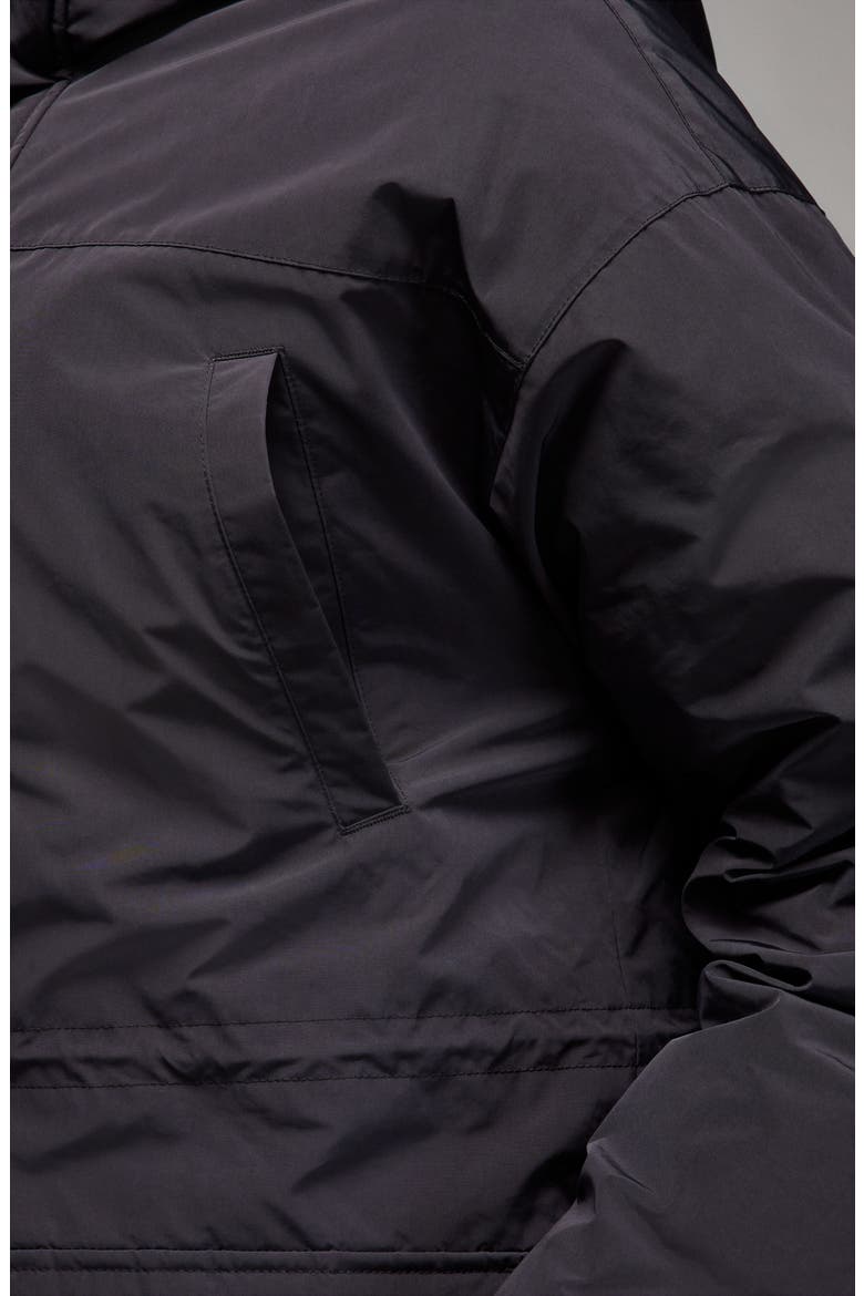 Storm-FIT Water Resistant Hooded Down Parka, Alternate, color, BLACK