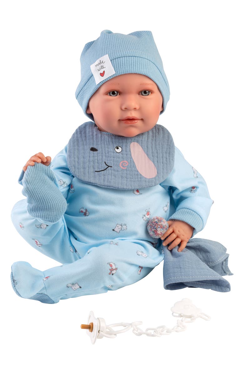 Llorens Miles 16.5-Inch Articulated Baby Doll, Main, color,