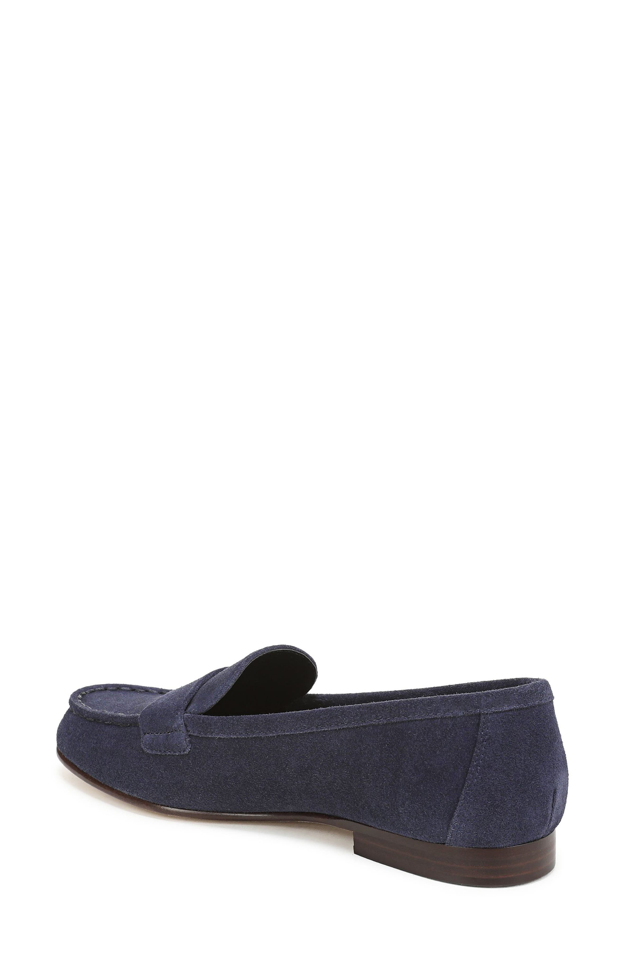 Paley Loafer, Alternate, color, NAVY SUEDE