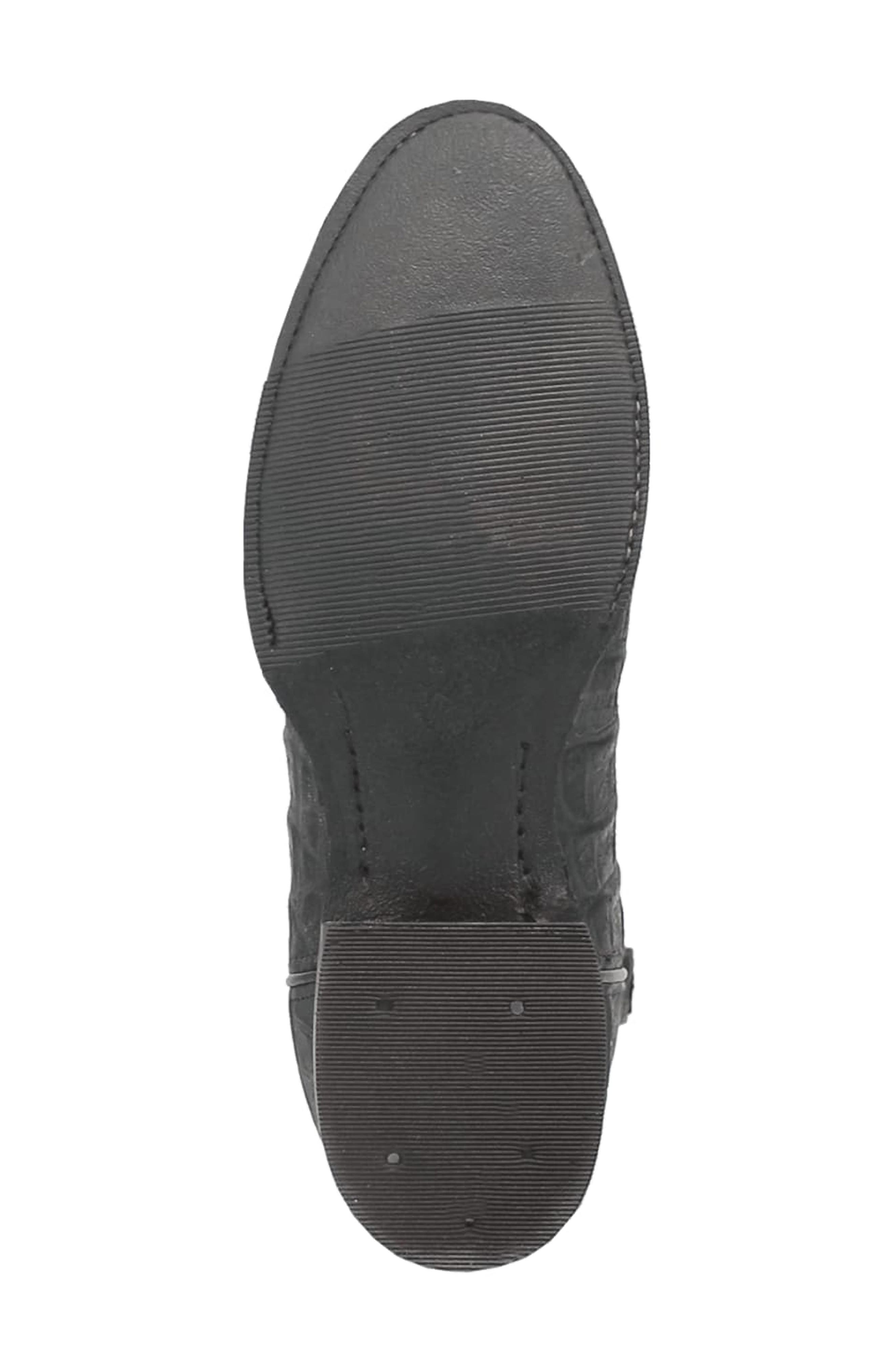 Dingo Trail Boss Alligator Embossed Cowboy Boot, Alternate, color, Black