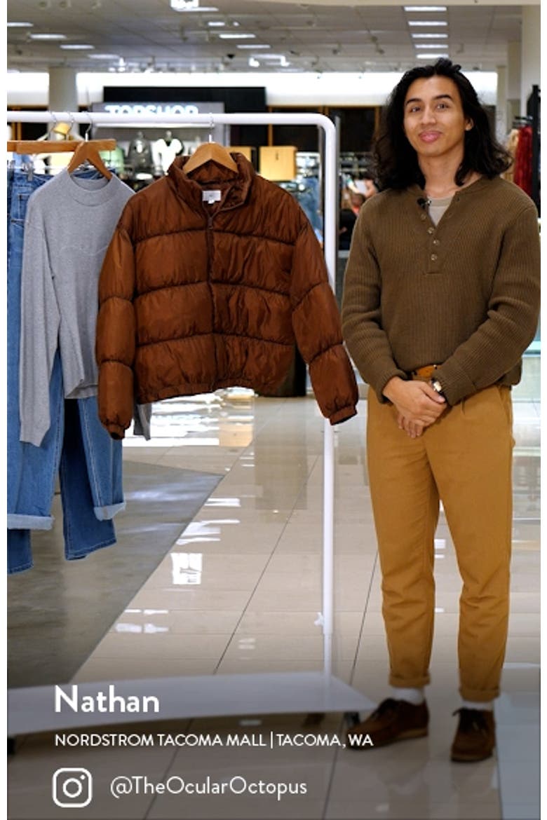 Water Resistant Puffer Jacket video