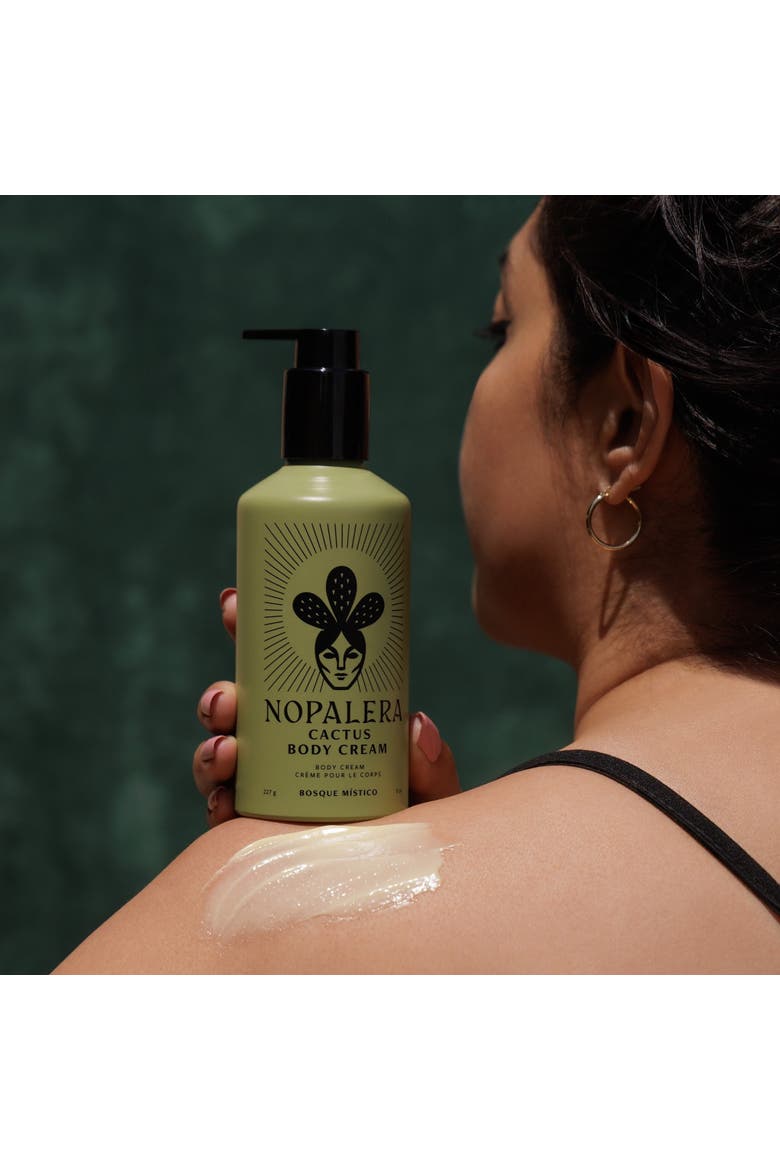Cactus Body Cream, Bosque Místico, Alternate, color, Green