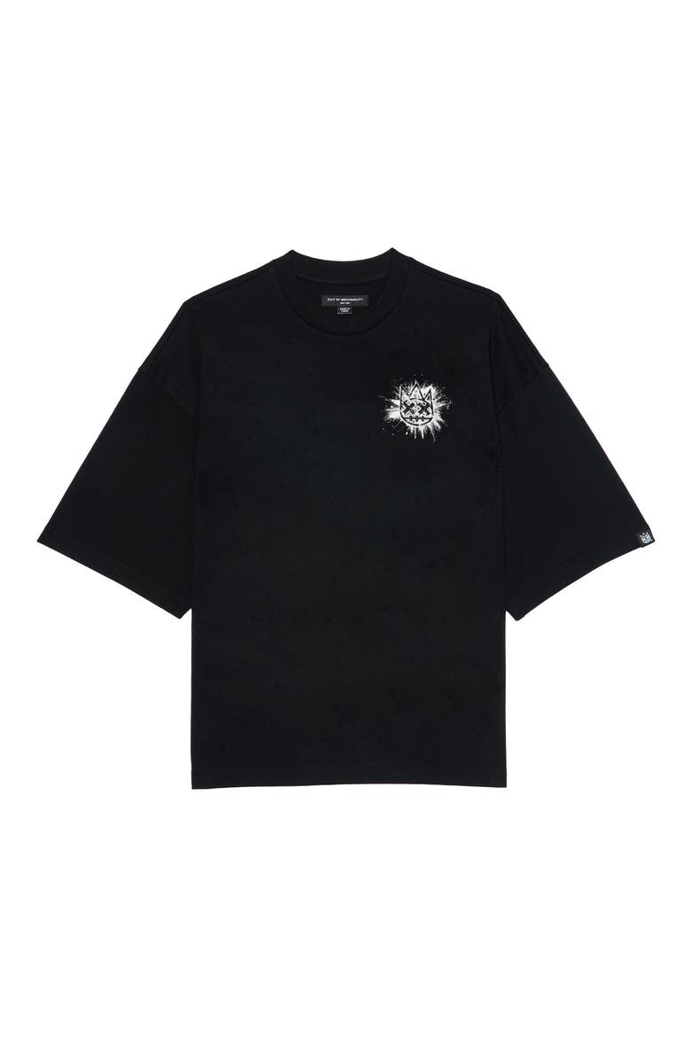 Crewneck Graphic T-Shirt, Alternate, color, BLACK