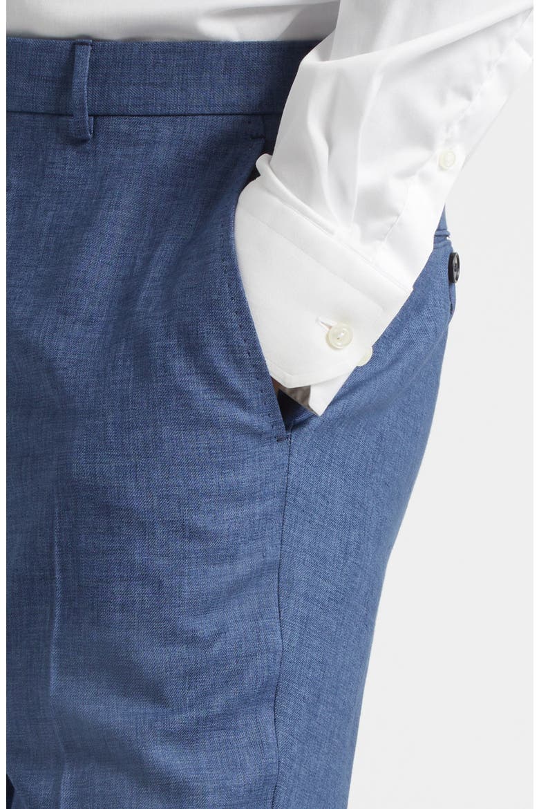 Oasi Linen Trousers, Alternate, color, MD BLU SLD