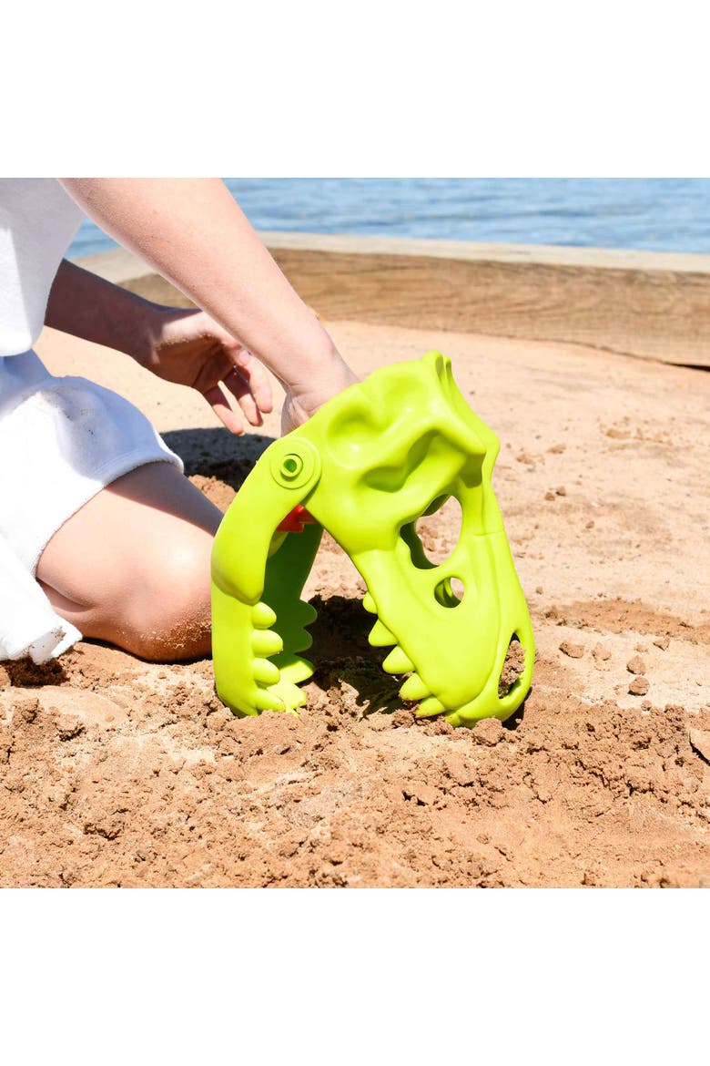 Dinosaur Digger Sand Toy, Alternate, color, Green Multi