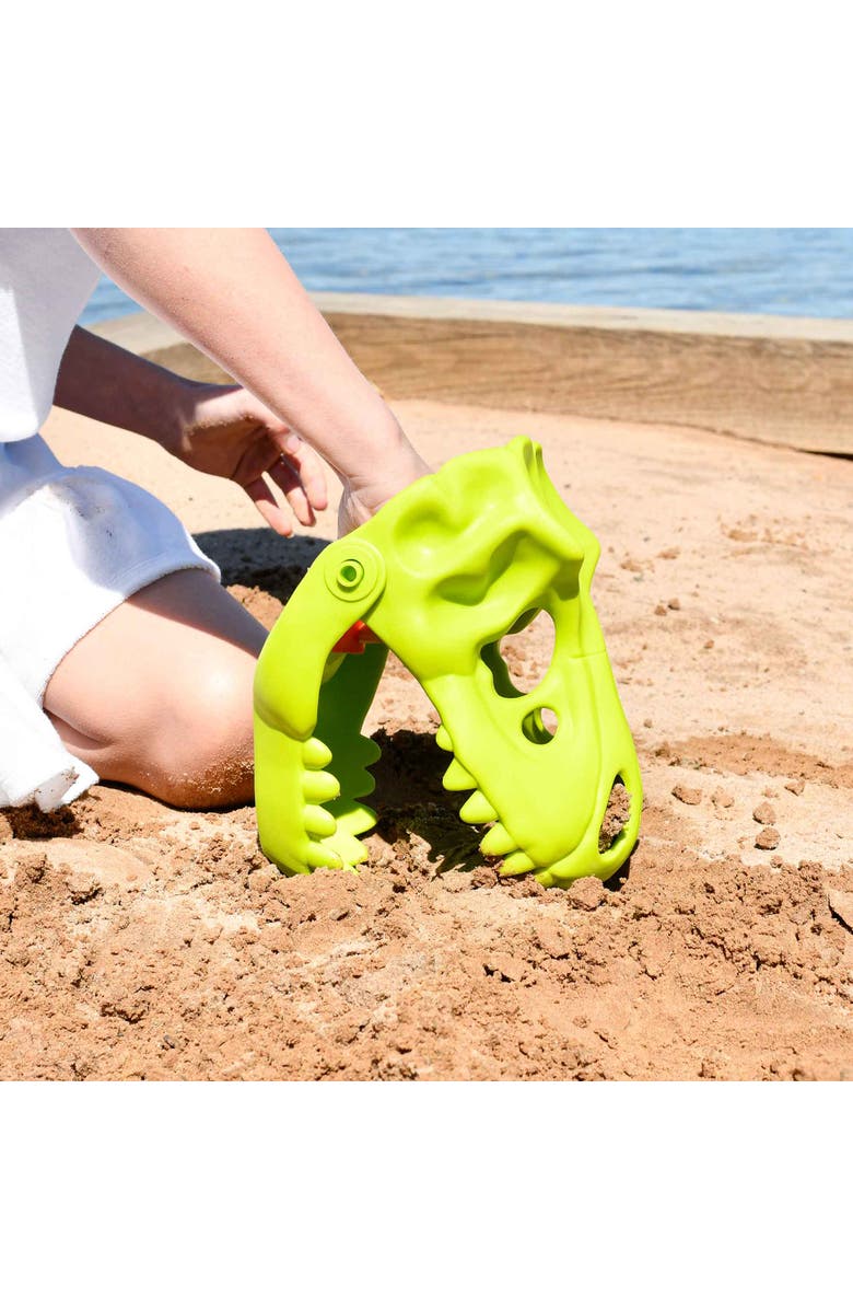 HABA Dinosaur Sand Glove - Ultimate Dinosaur Beach Toys for Kids 3-5, Award-Winning Sandbox Toys, Toddler Summer Toys & Dinosaur Toys, Alternate, color, Green Multi