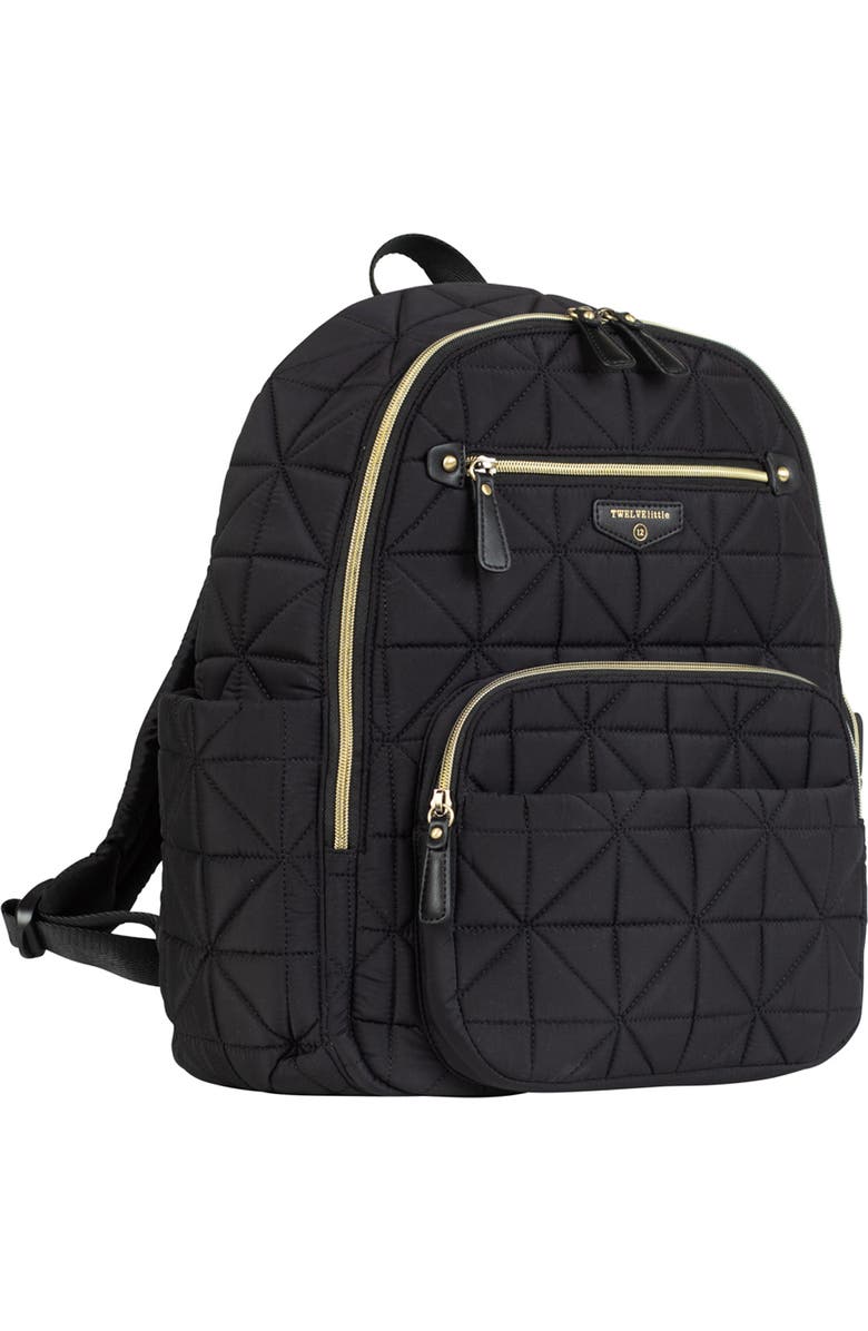 TWELVElittle Companion Quilted Nylon Diaper Backpack, Alternate, color,