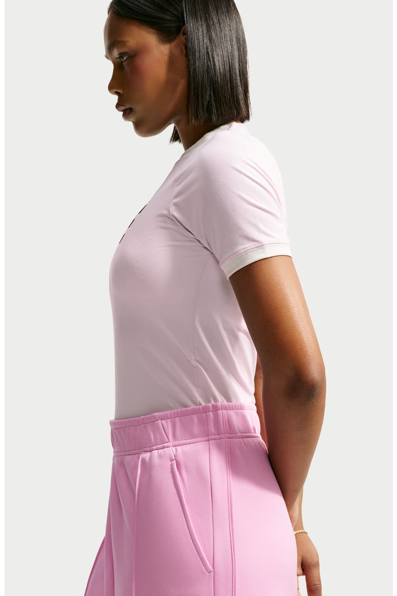 Pintuck Shorts, Alternate, color, PINK RISE/ SAIL