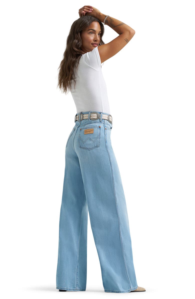 Wrangler Canyon High Waist Wide Leg Jeans, Alternate, color, 