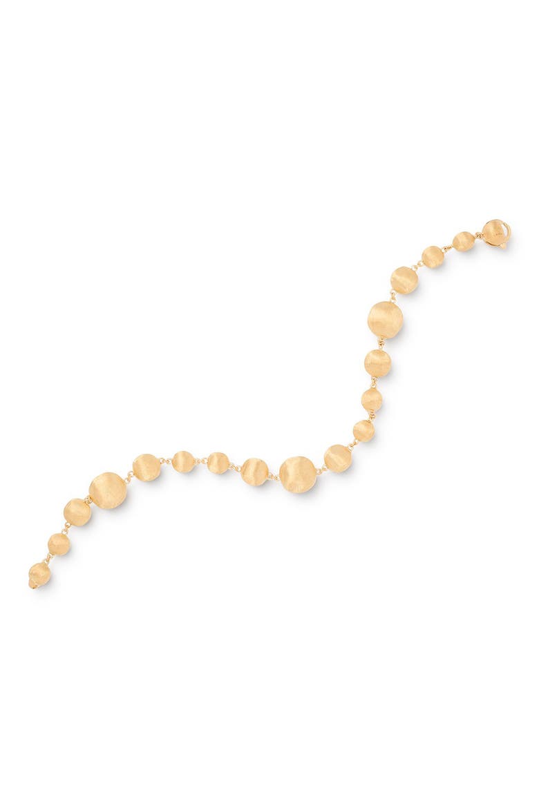 Dome Station Bracelet, Alternate, color, YELLOW GOLD