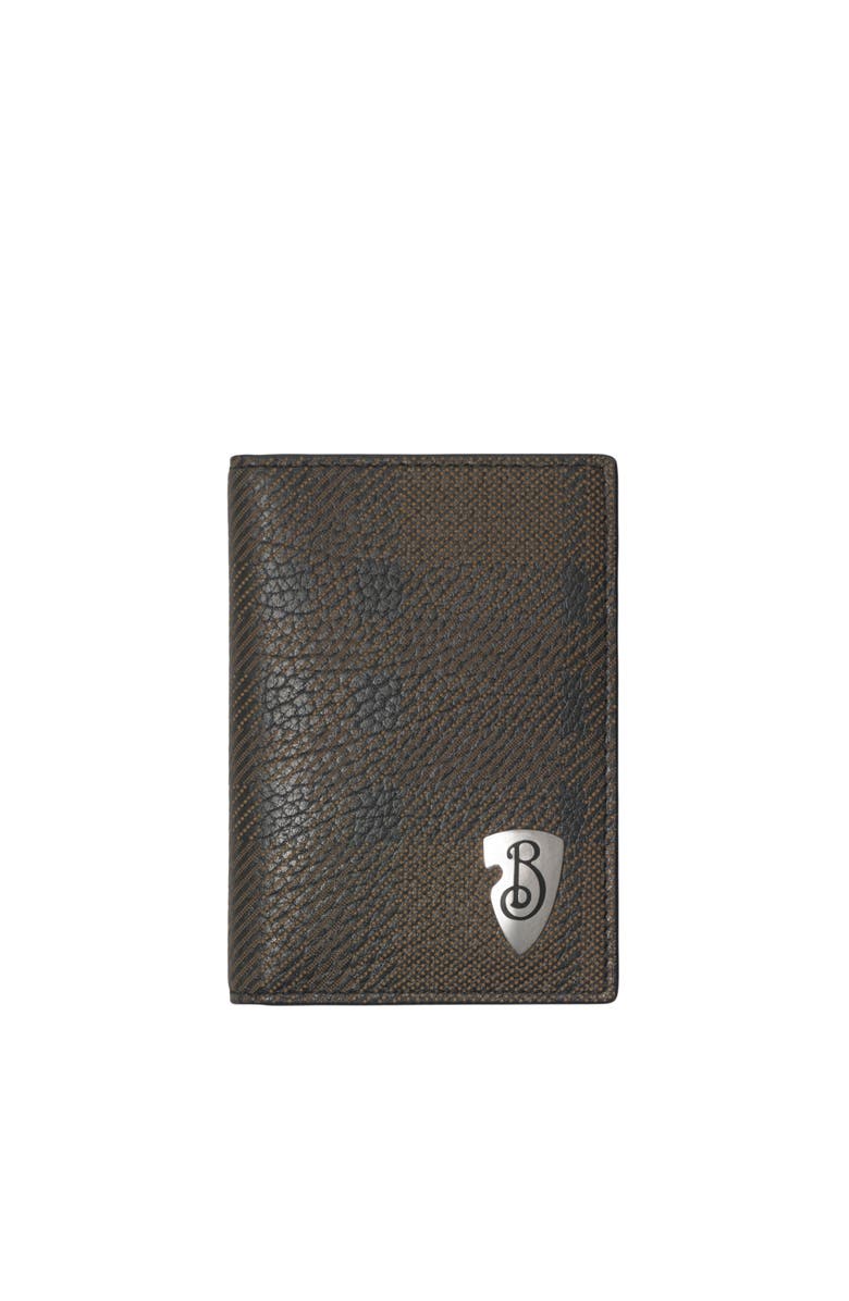 Burberry B Shield Folding Card Case, Main, color,