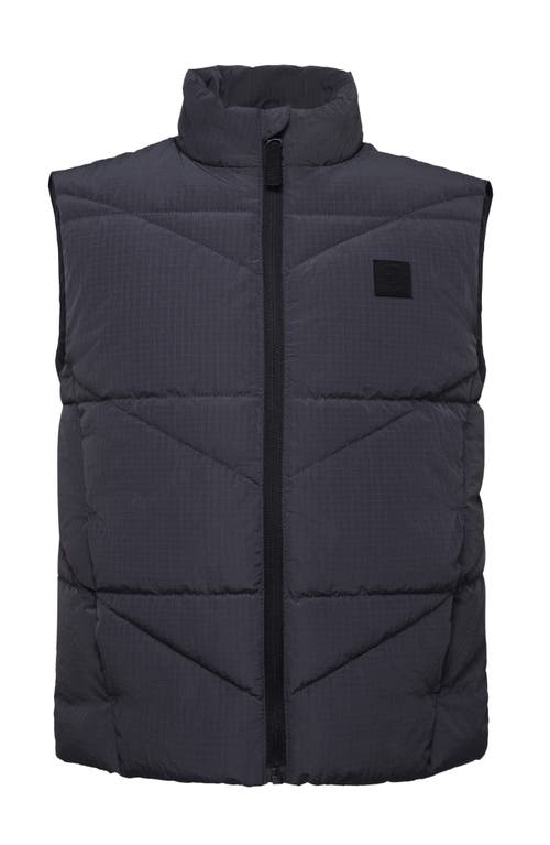 Rokka&rolla Kids' Quilted Puffer Vest In Black