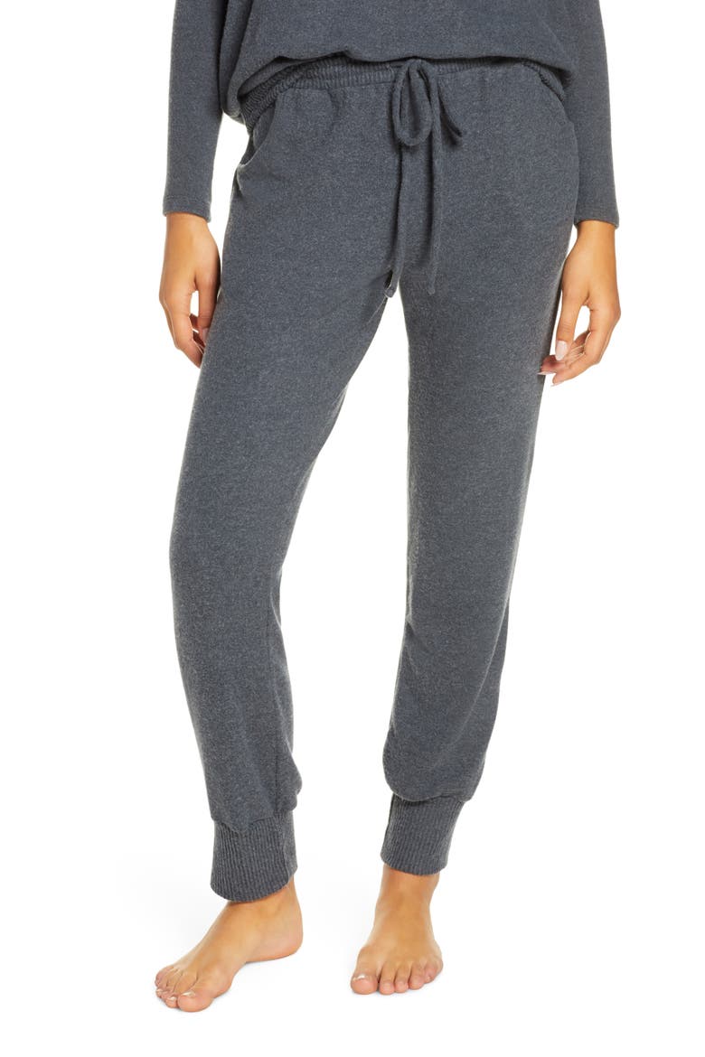 Cozy Time Runner Lounge Pants, Main, color, CHARCOAL HEATHER