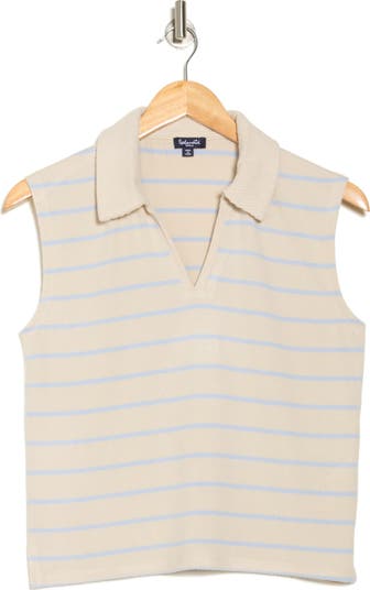Lyon Sleeveless Polo Sweater