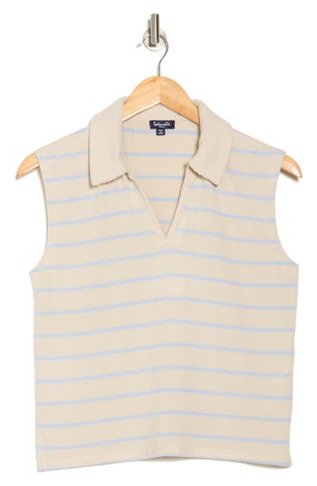 Splendid Lyon Sleeveless Polo Sweater