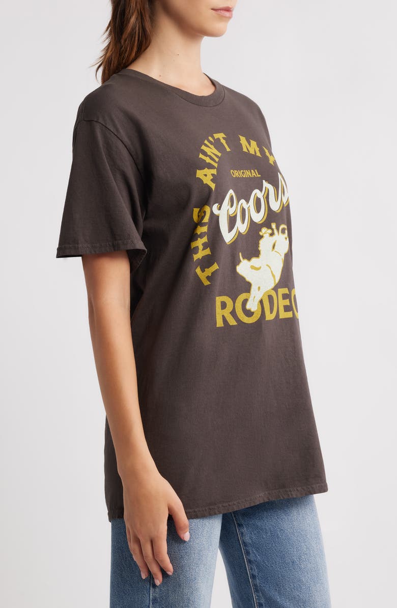 Junk Food Coors Rodeo Graphic T-Shirt, Alternate, color, Coffee