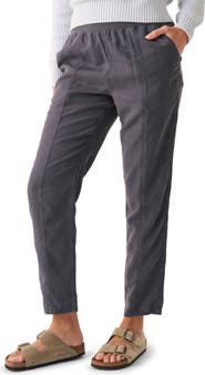 Faherty Arlie Pull-On Tapered Leg Pants