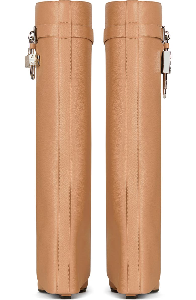 Givenchy Shark Lock Knee High Boot, Alternate, color,