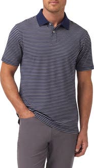Mizzen+Main Sawyer Trim Fit Performance Golf Polo