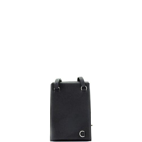 Pre-owned Hermes Hermes Kelly Multi Pocket To Go Pouch Epsom In Black