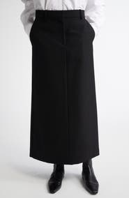 TOTEME Low Waist Straight Skirt