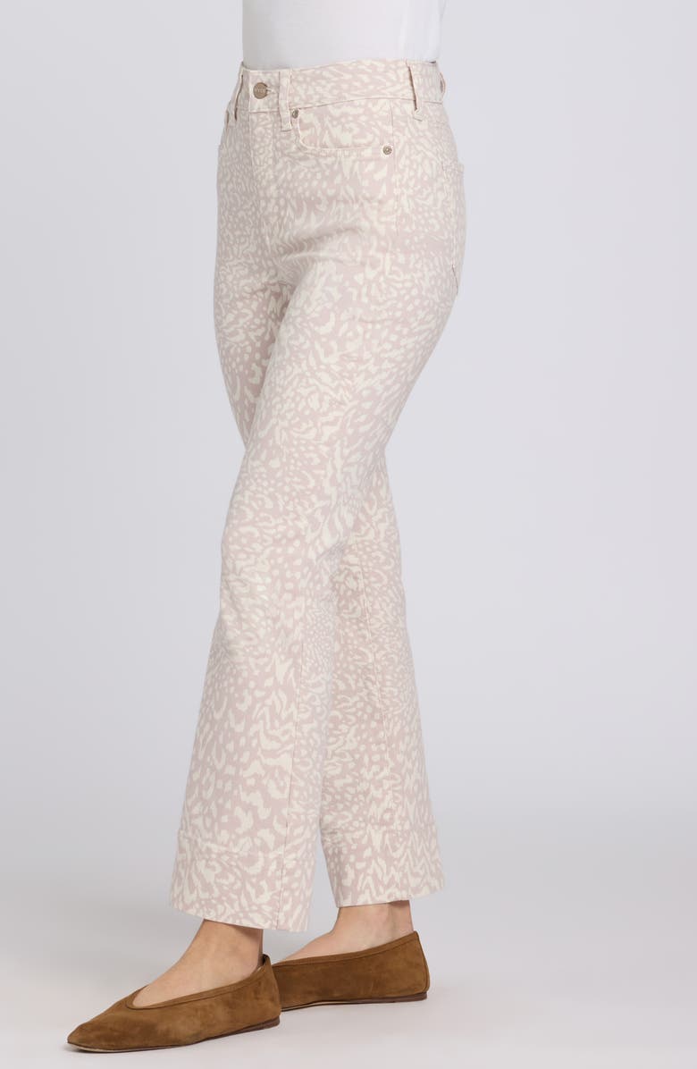 NYDJ Billie Print High Waist Ankle Mini Bootcut Jeans, Alternate, color,