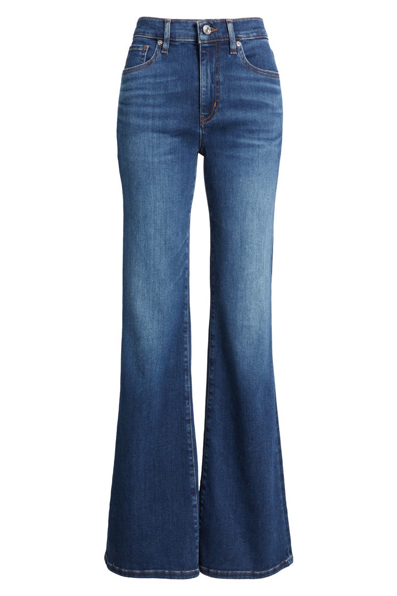 The Icon High Waist Flare Jeans, Alternate, color, CELEBRITY