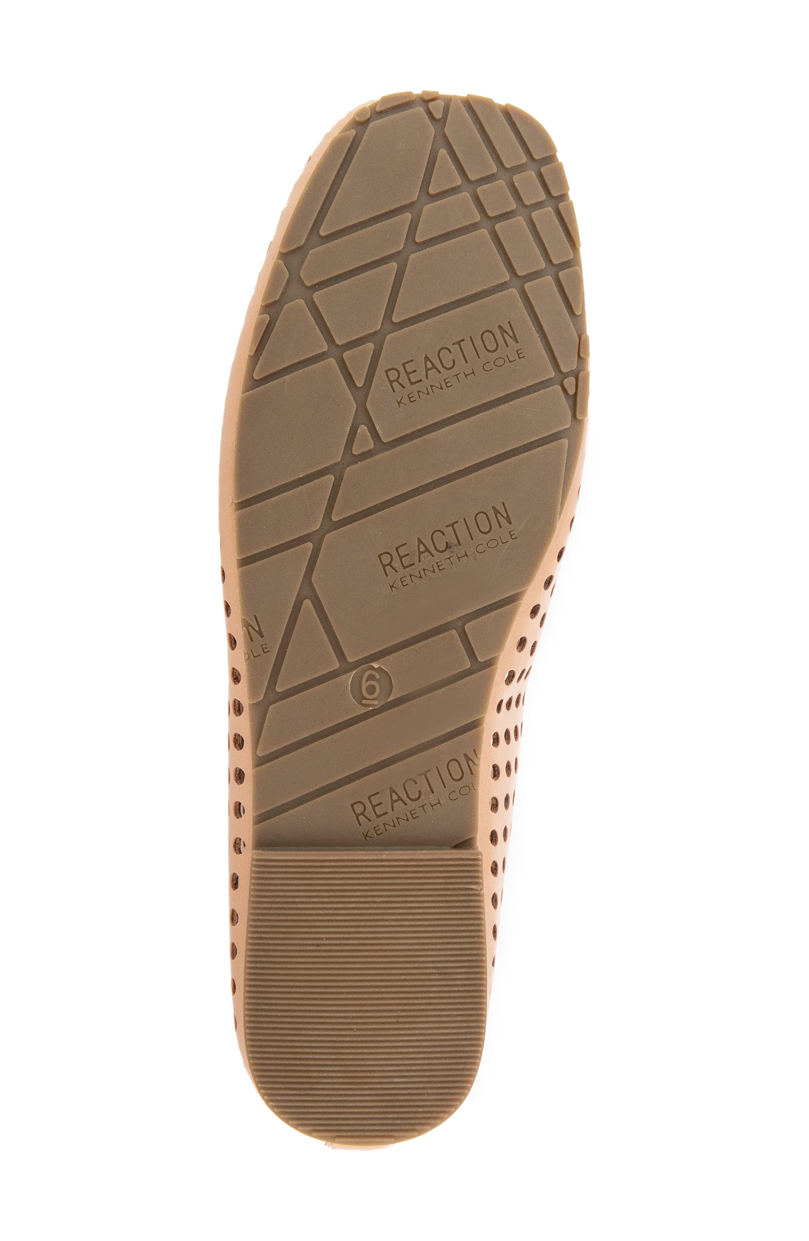Elstree Perforated Ballet Flat, Alternate, color, PEACH