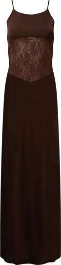 Lace Slip Maxi Dress