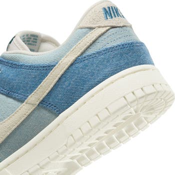 Dunk Low Denim Basketball Sneaker