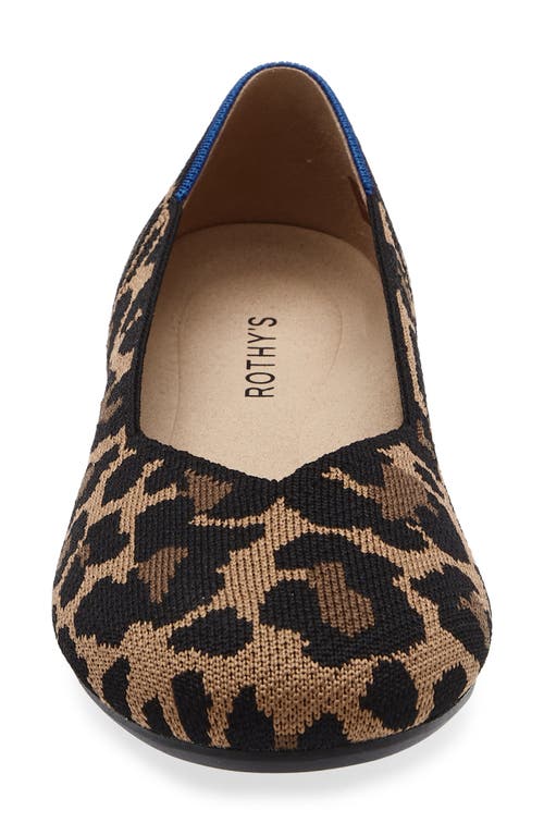 Rothys Rothy's The Daily Ballet Flat In Animal Print