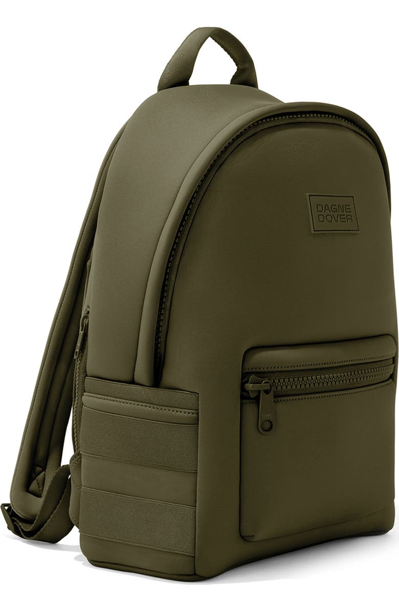 Dagne Dover Dakota Medium Neoprene Backpack, Alternate, color, Dark Moss