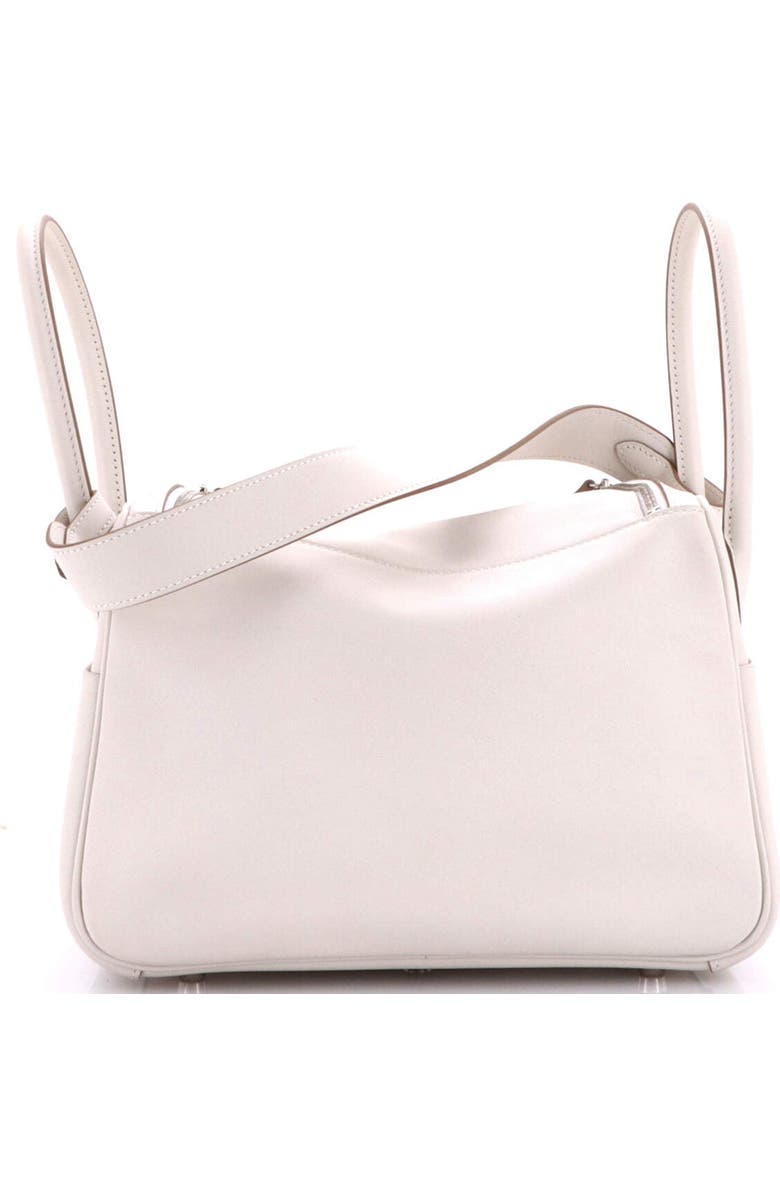 Pre-Owned Hermes Lindy Bag Verso Swift 26, Alternate, color, Verso - Gris Pale/Vert Vertigo