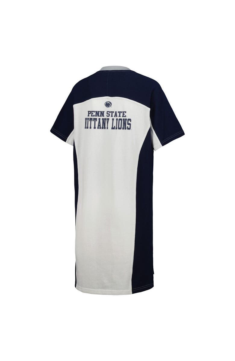 G-III 4HER BY CARL BANKS Women's G-III 4Her by Carl Banks White Penn State Nittany Lions Home Run T-Shirt Dress, Alternate, color, White