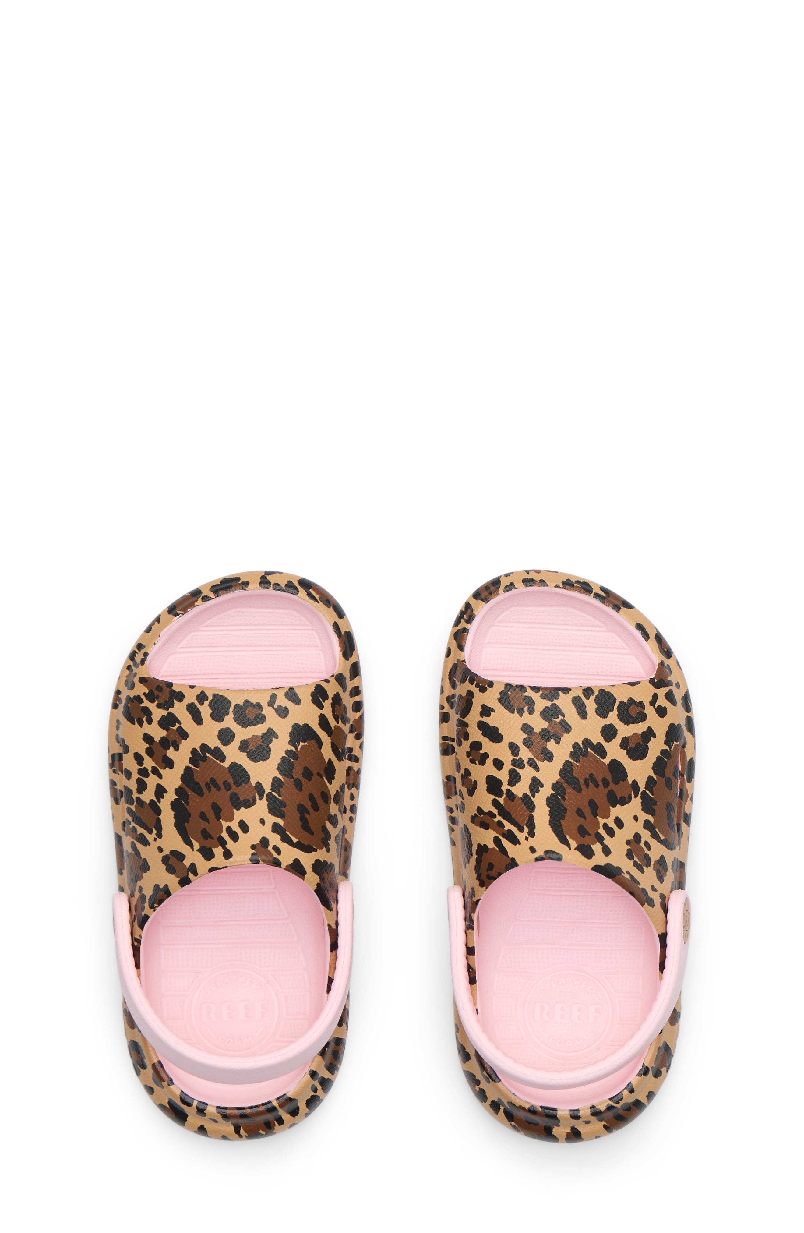 Reef Kids' Little Rio Slingback, Alternate, color, Cheetah