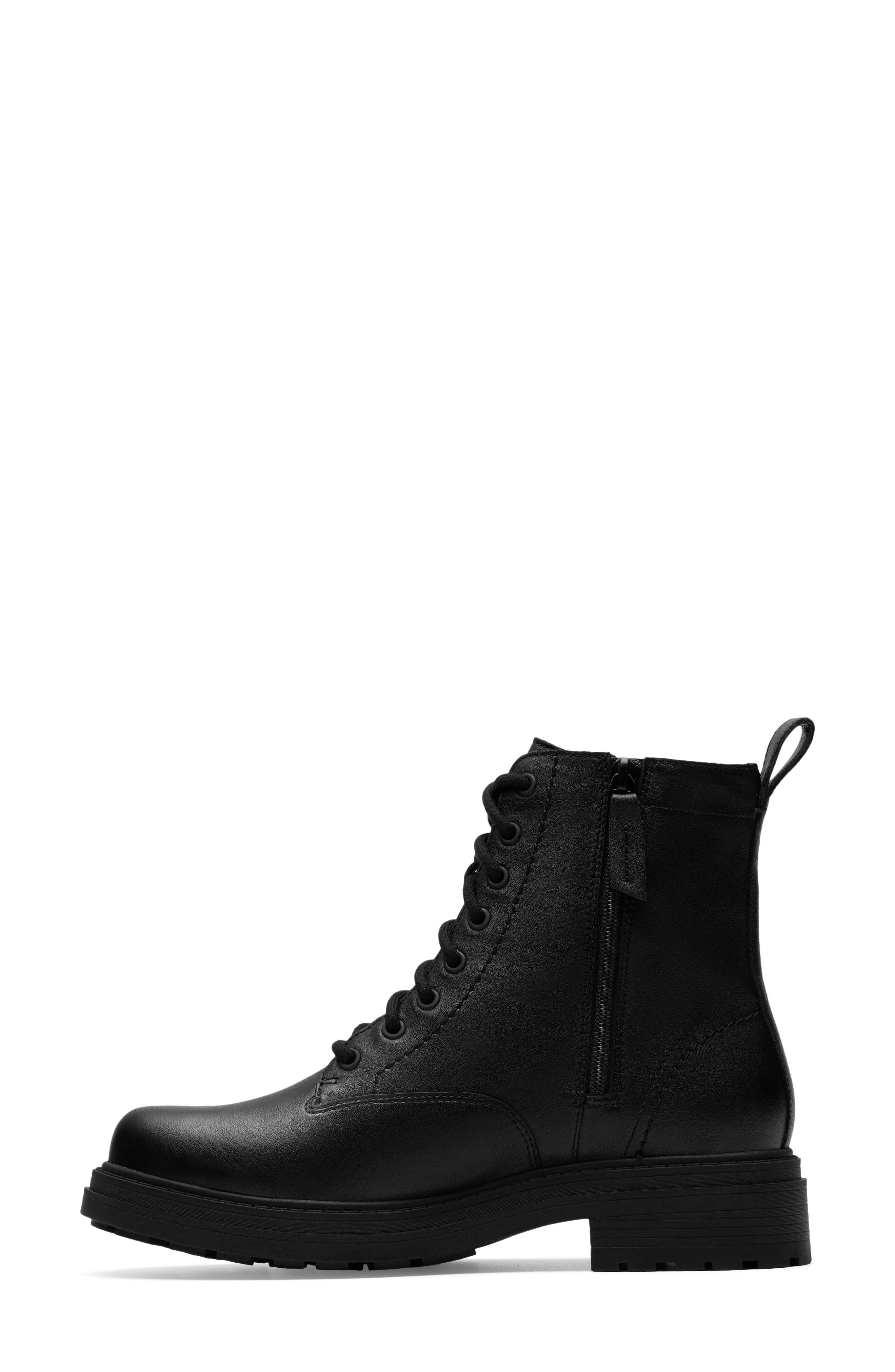 Orinoco 3 Lane Leather Boot, Alternate, color, BLACK LEATHER