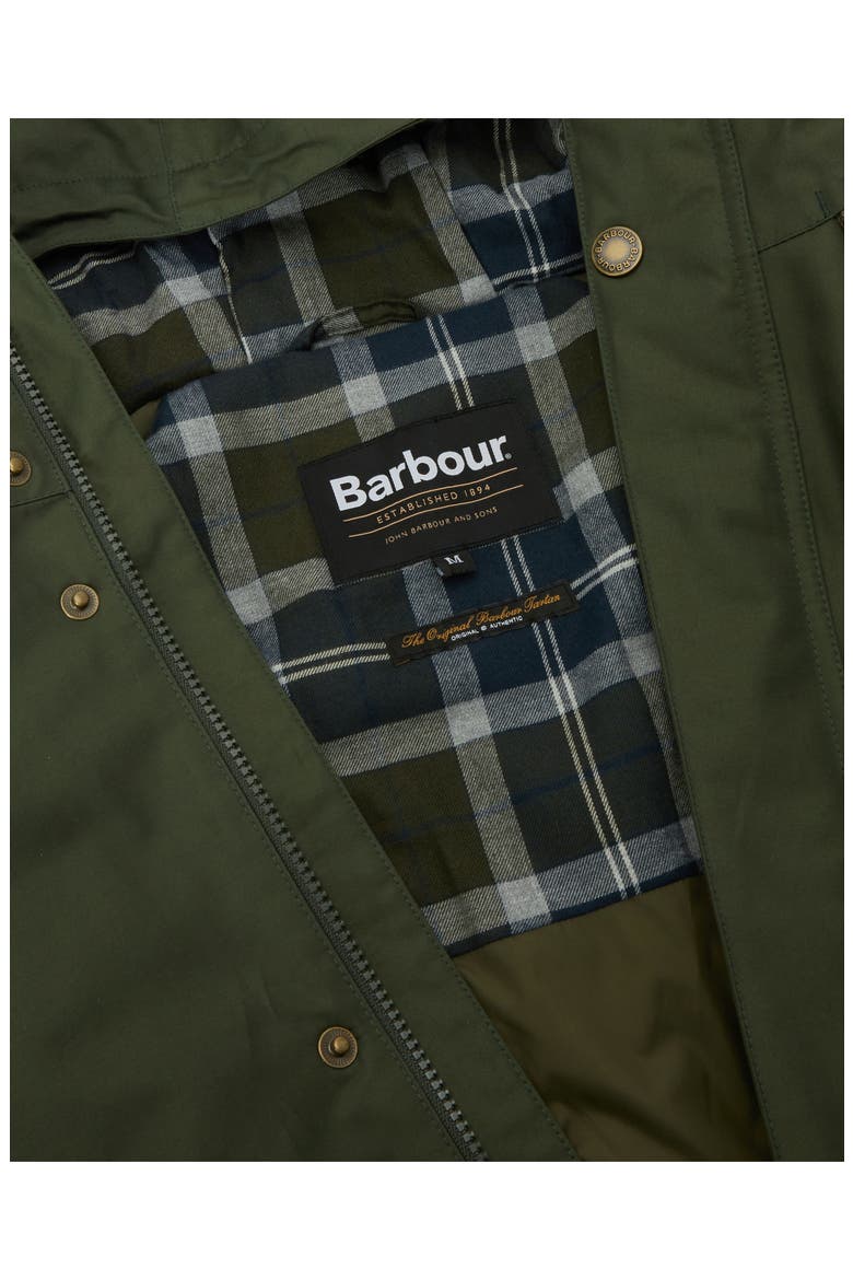 Modern Lorden Waterproof Hooded Jacket, Alternate, color, OLIVE