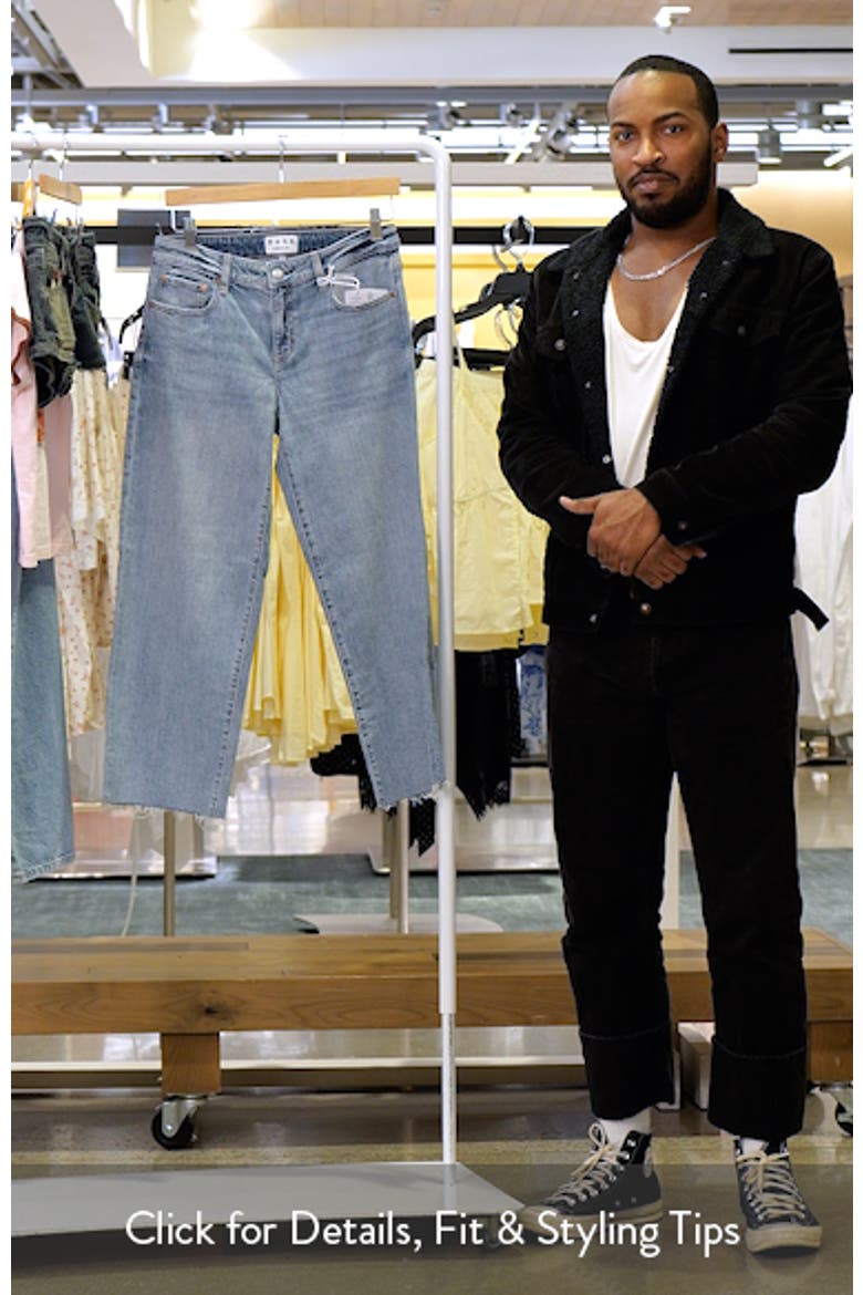 Keeper Mid Rise Crop Jeans video