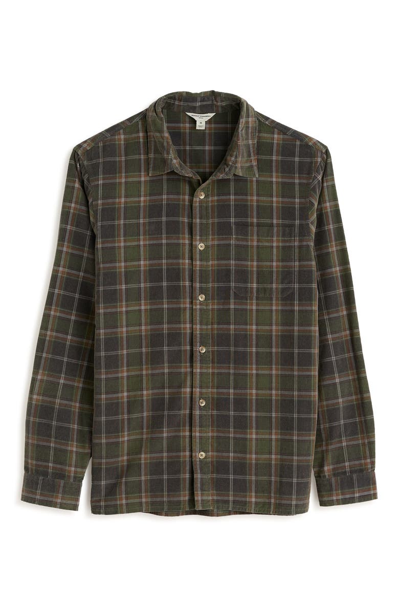 Shoreman Plaid Organic Cotton Shirt, Alternate, color, PILOT GIG MULTI
