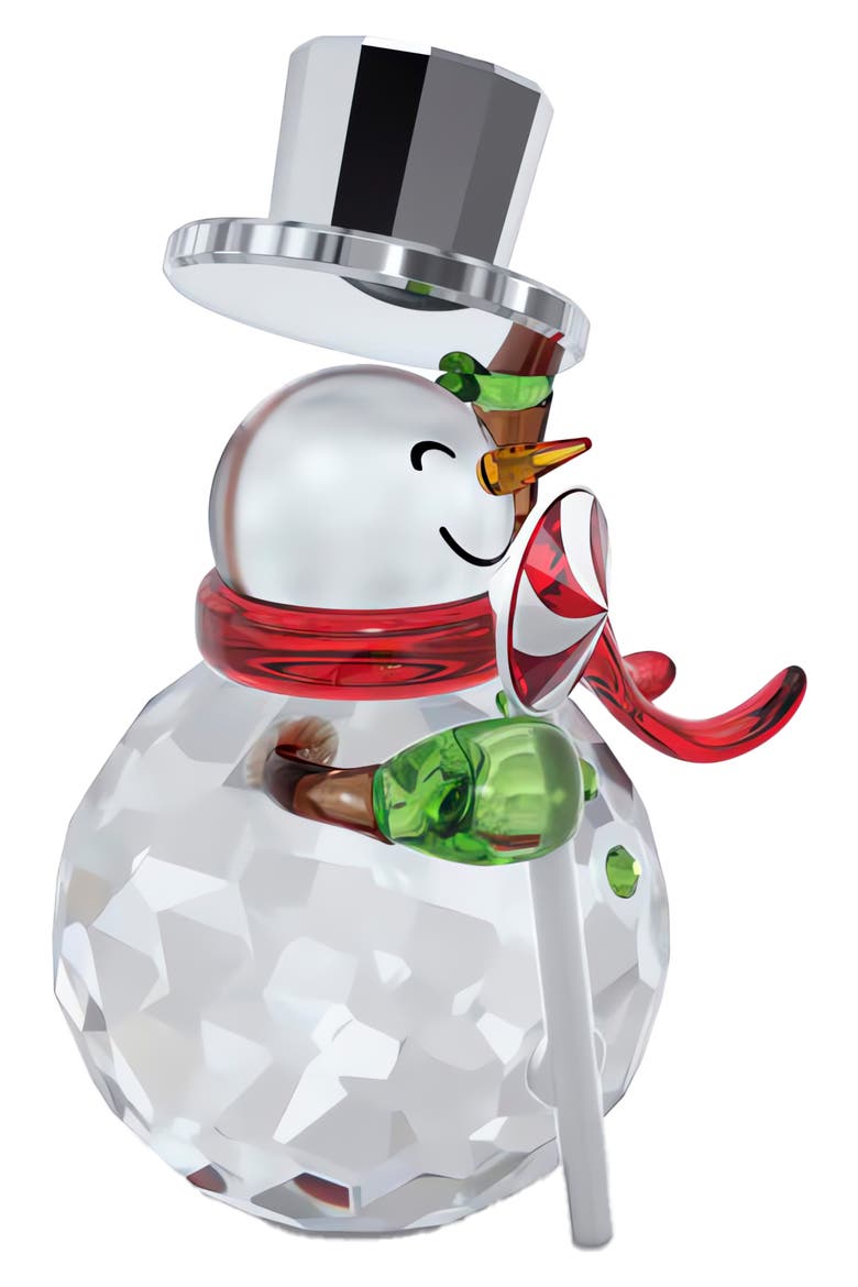 Dulcis Holiday Cheers Snowman Ornament, Alternate, color, MULTICOLORED