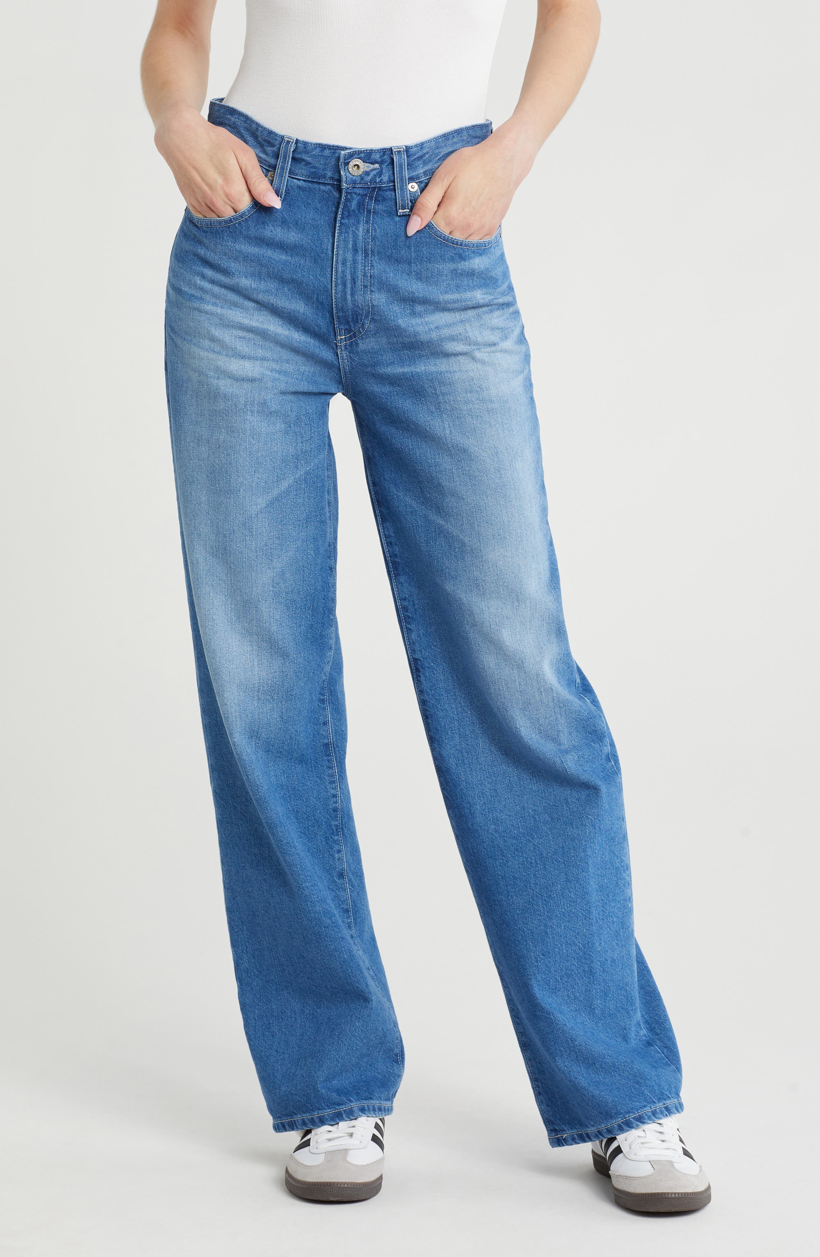 AG Kora High Waist Wide Leg Jeans